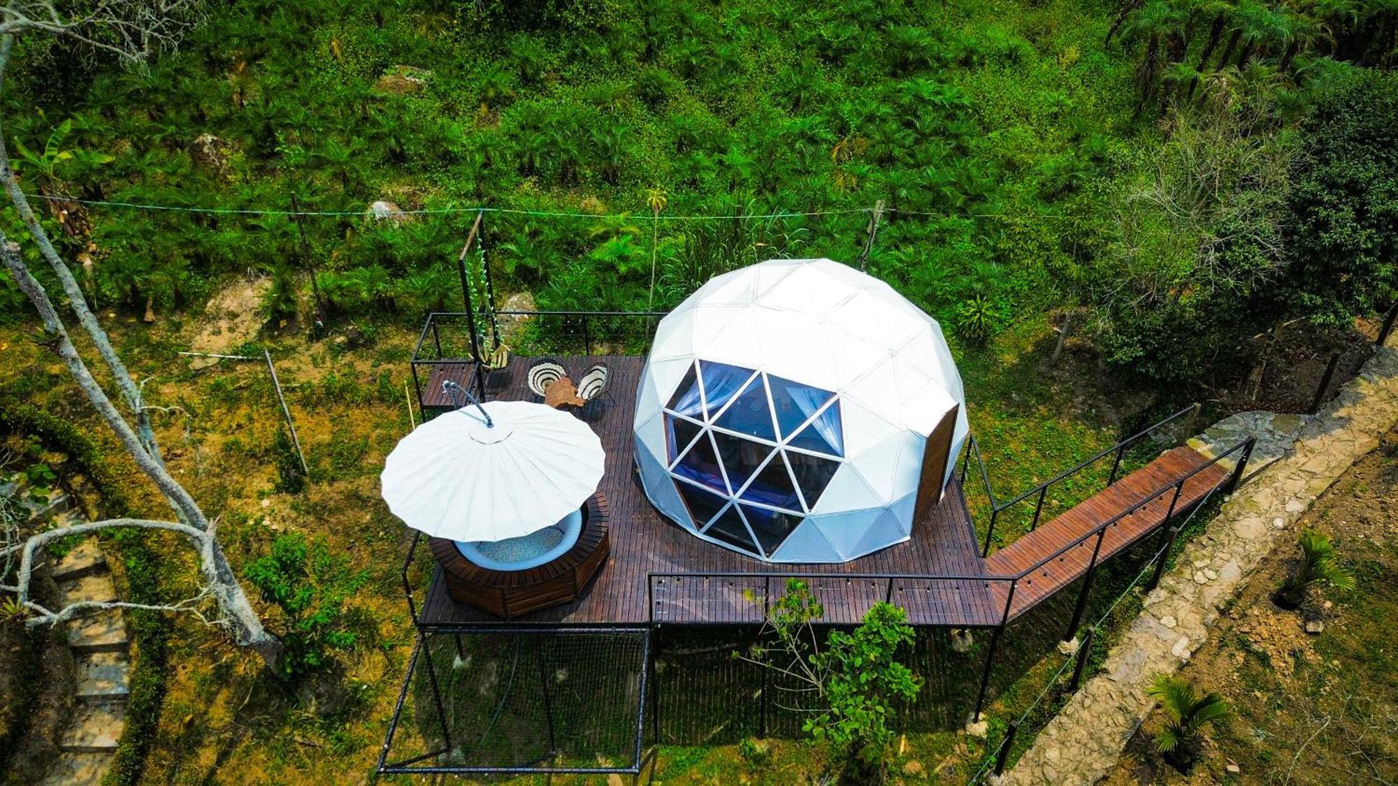 Вилла La Julita Glamping Ла-Меса Экстерьер фото