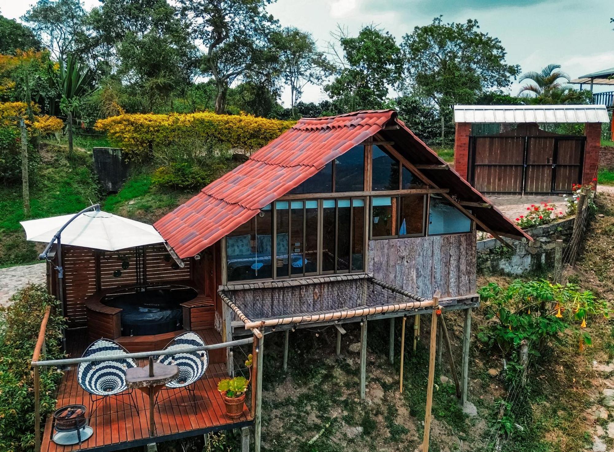 Вилла La Julita Glamping Ла-Меса Экстерьер фото